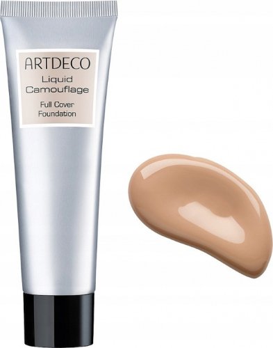 ARTDECO - Liquid Camouflage - Full Cover Foundation - Covering foundation - 25 ml - 12 Light Apricot