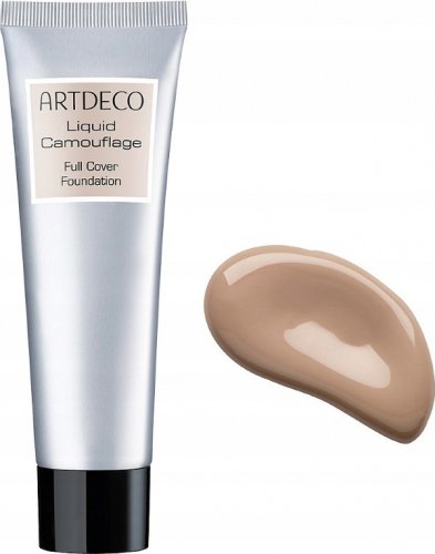 ARTDECO - Liquid Camouflage - Full Cover Foundation - Covering foundation - 25 ml - 22 Beige Dust