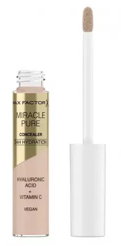 Max Factor - MIRACLE PURE - Concealer - Illuminating and Moisturizing Concealer - 7.8 ml - 01