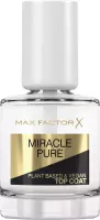 Max Factor - MIRACLE PURE - Top Coat - Szybkoschnący lakier nawierzchniowy - 12 ml 