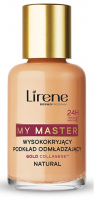 Lirene - MY MASTER - High Coverage Foundation - Wysokokryjący podkład odmładzający - 30 ml  - NATURAL  - NATURAL 