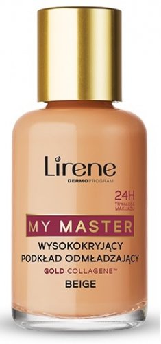 Lirene - MY MASTER - High Coverage Foundation - High coverage rejuvenating foundation - 30 ml - BEIGE 