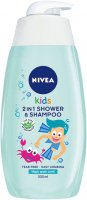 Nivea - Kids - 2in1 Shower & Shampoo - Żel do mycia ciała i włosów dla dzieci - JABŁKOWE KARMELKI - 500 ml