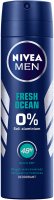 Nivea - Men - Fresh Ocean - 48H Quick Dry Deodorant - Aerosol deodorant for men - 150 ml