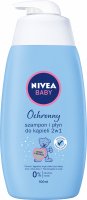 Nivea - Baby - Ochronny szampon i płyn do kąpieli 2w1 - 500 ml
