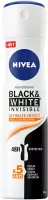 Nivea - Black & White Invisible - Ultimate Impact - 48H Anti-Perspirant Spray for Women - 150 ml