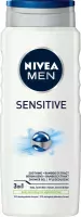 Nivea - Men - Sensitive - 3in1 Shower Gel - 500 ml