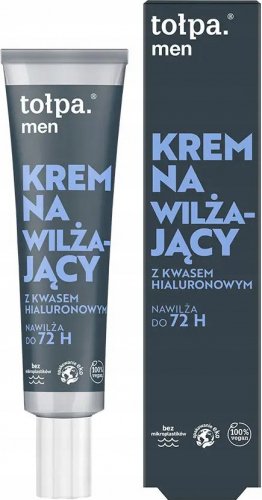 Tołpa - Men - Krem nawilżający do twarzy z kwasem hialuronowym - 40 ml  