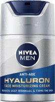 Nivea - Men - Anti-Age Hyaluron Face Moisturizing Cream SPF 15 - Moisturizing anti-wrinkle face cream with hyaluronic acid for men - 50 ml