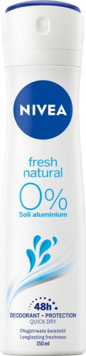 Nivea - Fresh Natural - 48H Protection Deodorant - Dezodorant w aerozolu dla kobiet - 150 ml