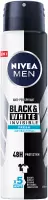 Nivea - Men - Black & White Invisible - Fresh - 48H Anti-Perspirant Spray - Fresh - 250 ml
