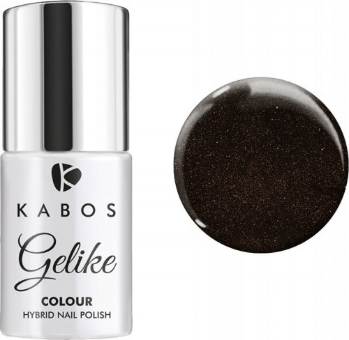 Kabos - Gelike - Colour - Hybrid Nail Polish - Lakier hybrydowy - 5 ml - BLACK SEDUCTION