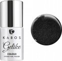 Kabos - Gelike - Colour - Hybrid Nail Polish - Lakier hybrydowy - 5 ml - BLACK TEMPTATION  - BLACK TEMPTATION 