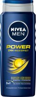 Nivea - Men - Power 24h Fresh - 3in1 Shower Gel - Pobudzający żel pod prysznic 3w1 dla mężczyzn - 500 ml