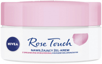 Nivea - Rose Touch - Nawilżający żel-krem z organiczną wodą różaną i kwasem hialuronowym - 50 ml