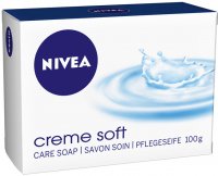 Nivea - Creme Soft - Care Soap - Pielęgnujące mydło w kostce - 100 g