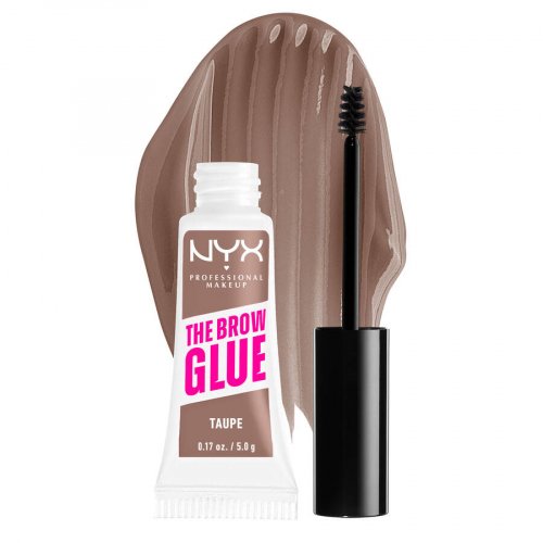 NYX Professional Makeup - THE BROW GLUE - INSTANT BROW STYLER - Eyebrow styling glue - 5 g - TAUPE