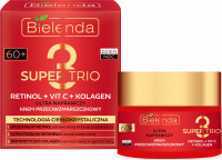 Bielenda - SUPER TRIO - Ultra naprawczy krem przeciwzmarszczkowy 60+ Dzień/Noc - 50 ml 