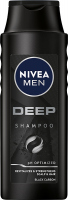 Nivea - Men - DEEP Black Carbon Shampoo - Szampon z czarnym węglem dla mężczyzn - 400 ml