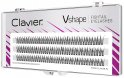 Clavier - VSHAPE - Fishtail Eyelashes - Tufts of eyelashes - Fishtails - C-16 mm - C-16 mm