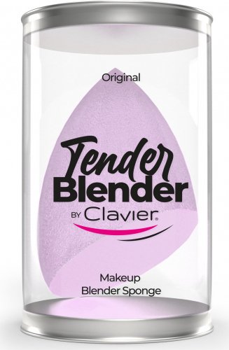 Clavier - Tender Blender - Skośnie ścięta gąbka do makijażu - Jasny fiolet 