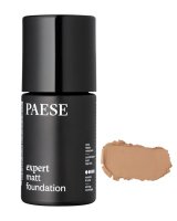 PAESE - Expert Matt Foundation - Specjalistyczny podkład matujący - Skóra tłusta i mieszana - 30 ml  - 501C TRUE BEIGE