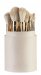 Many Beauty - Many Brushes Vanilla - That's All You Need - Set of 23 professional makeup brushes + sponge and tube
