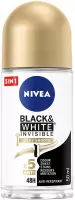 Nivea - Black & White Invisible - Silky Smooth - 48H Anti-Perspirant - Antyperspirant w kulce dla kobiet - 50 ml