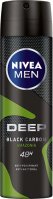 Nivea - Men - Deep Black Carbon Amazonia 48H Anti-Perspirant - Antyperspirant w aerozolu dla mężczyzn - 150 ml