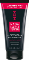 HADA LABO TOKYO - MEN - Hydrating Foam Cleanser - Krem-pianka do mycia twarzy dla mężczyzn - 150 ml 