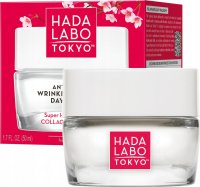 HADA LABO TOKYO - Anti-Aging Wrinkle Reducer Day Cream - Przeciwzmarszczkowo-nawilżający krem na dzień - 50 ml 