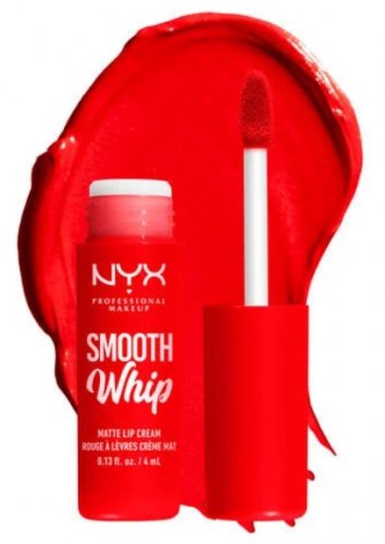 NYX Professional Makeup - SMOOTH WHIP - Matte Lip Cream - Matowa pomadka w płynie - 4 ml  - 12 ICING ON TOP 