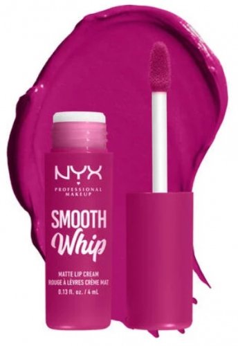 NYX Professional Makeup - SMOOTH WHIP - Matte Lip Cream - Matowa pomadka w płynie - 4 ml  - 09 BDAY FROSTING 