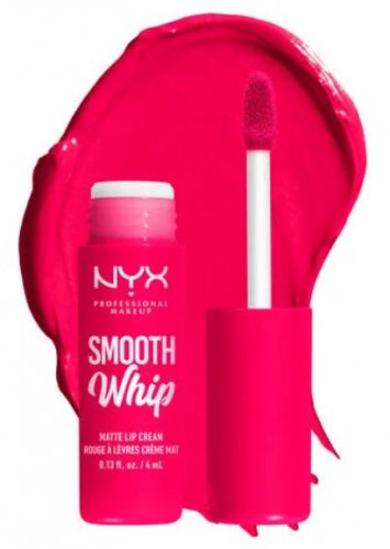 NYX Professional Makeup - SMOOTH WHIP - Matte Lip Cream - Matowa pomadka w płynie - 4 ml  - 10 PILLOW FIGHT