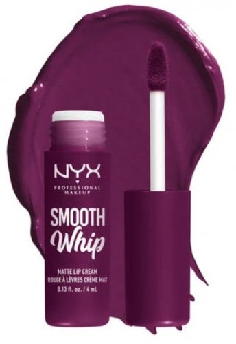 NYX Professional Makeup - SMOOTH WHIP - Matte Lip Cream - Matowa pomadka w płynie - 4 ml  - 11 BERRY BED SHEETS 