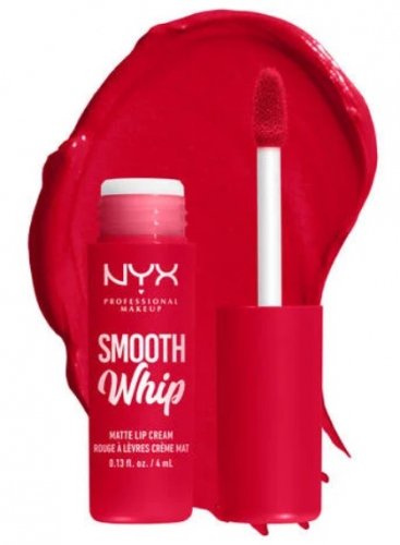 NYX Professional Makeup - SMOOTH WHIP - Matte Lip Cream - Matte liquid lipstick - 4 ml - 13 CHERRY CREME 