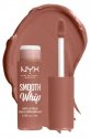 NYX Professional Makeup - SMOOTH WHIP - Matte Lip Cream - Matowa pomadka w płynie - 4 ml  - 01 PANCAKE STACKS  - 01 PANCAKE STACKS 