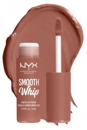 NYX Professional Makeup - SMOOTH WHIP - Matte Lip Cream - Matowa pomadka w płynie - 4 ml  - 01 PANCAKE STACKS 