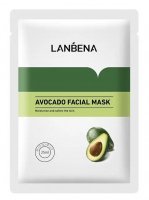 LANBENA - AVOCADO FACIAL MASK - Avocado sheet mask - 25 ml