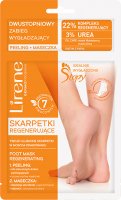 Lirene - FOOT MASK REGENERATING - Skarpetki regenerujące do stóp - Dwustopniowy zabieg wygładzający - Peeling + Maseczka