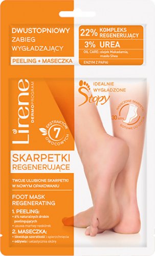 Lirene - Lirene - FOOT MASK REGENERATING - Regenerating socks -  Peeling + Mask