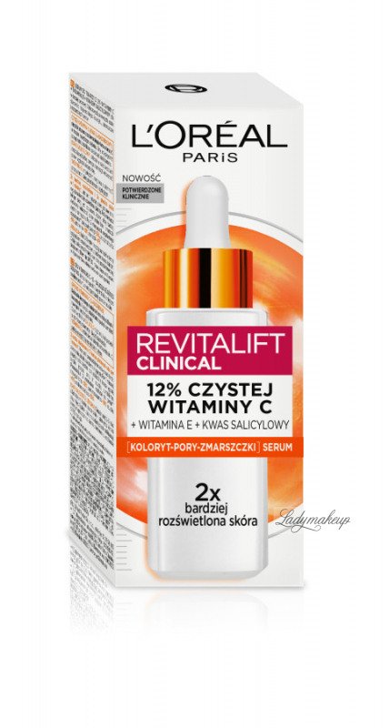 L'Oréal - REVITALIFT CLINICAL - Face serum with 12% C - 30 ml