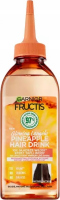 GARNIER - FRUCTIS Glowing Lengths Pineapple Hair Drink - Błyskawiczna odżywka w płynie do włosów długich i matowych - 200 ml