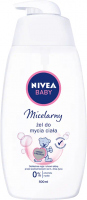 Nivea - Baby - Micelarny żel do mycia ciała od pierwszego dnia życia - 500 ml