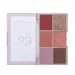LAMEL - TO GO Eyeshadow Palette - Mini paleta 6 cieni do powiek - 404 Burgundy - 6 g