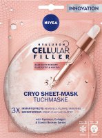Nivea - Hyaluron Cellular Filler - Cryo Sheet-Mask - Chłodząco-modelująca maska w płachcie