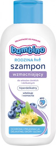 Bambino - FAMILY - Strengthening shampoo for fine and delicate hair - 400 ml