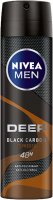 Nivea - Men - Deep Black Carbon Espresso 48H Anti-Perspirant - Antiperspirant spray for men - 150 ml