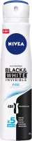 Nivea - Black & White Invisible - Pure - 48H Anti-Perspirant Spray for Women - 250 ml