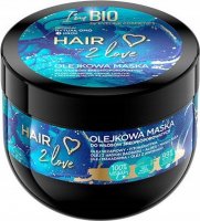 Eveline Cosmetics - Hair 2 Love - Olejkowa maska do włosów średnioporowatych - 300 ml 